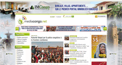 Desktop Screenshot of mediacongo.net